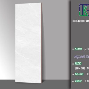 سرامیک دیواری طرح تراورتن 90 *30 آیراد طوسی