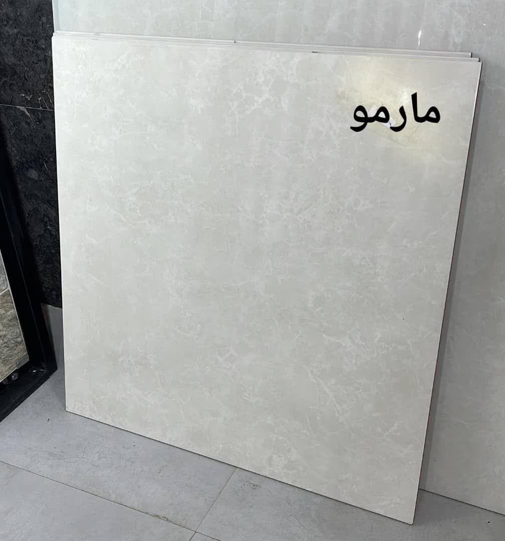 سرامیک کف 80x80 مارمو: طوسی مات ابریشمی
